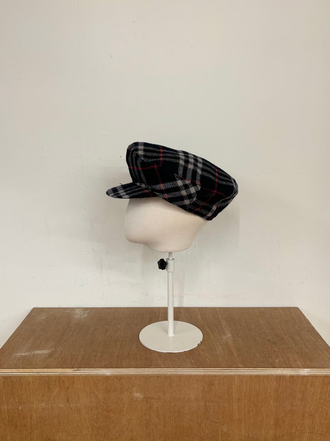 버버리 울 체크 헌팅캡 상품이미지5