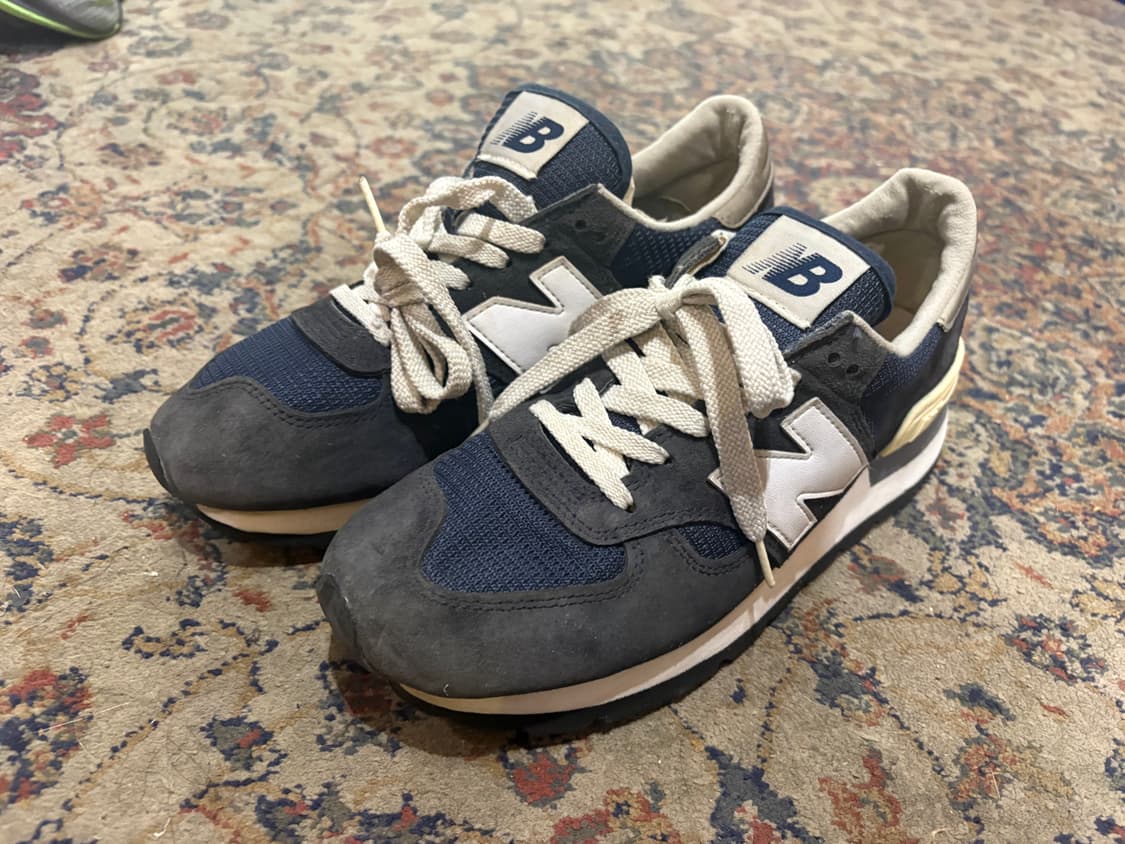 [250사이즈] 990v1 네이비 상품이미지4