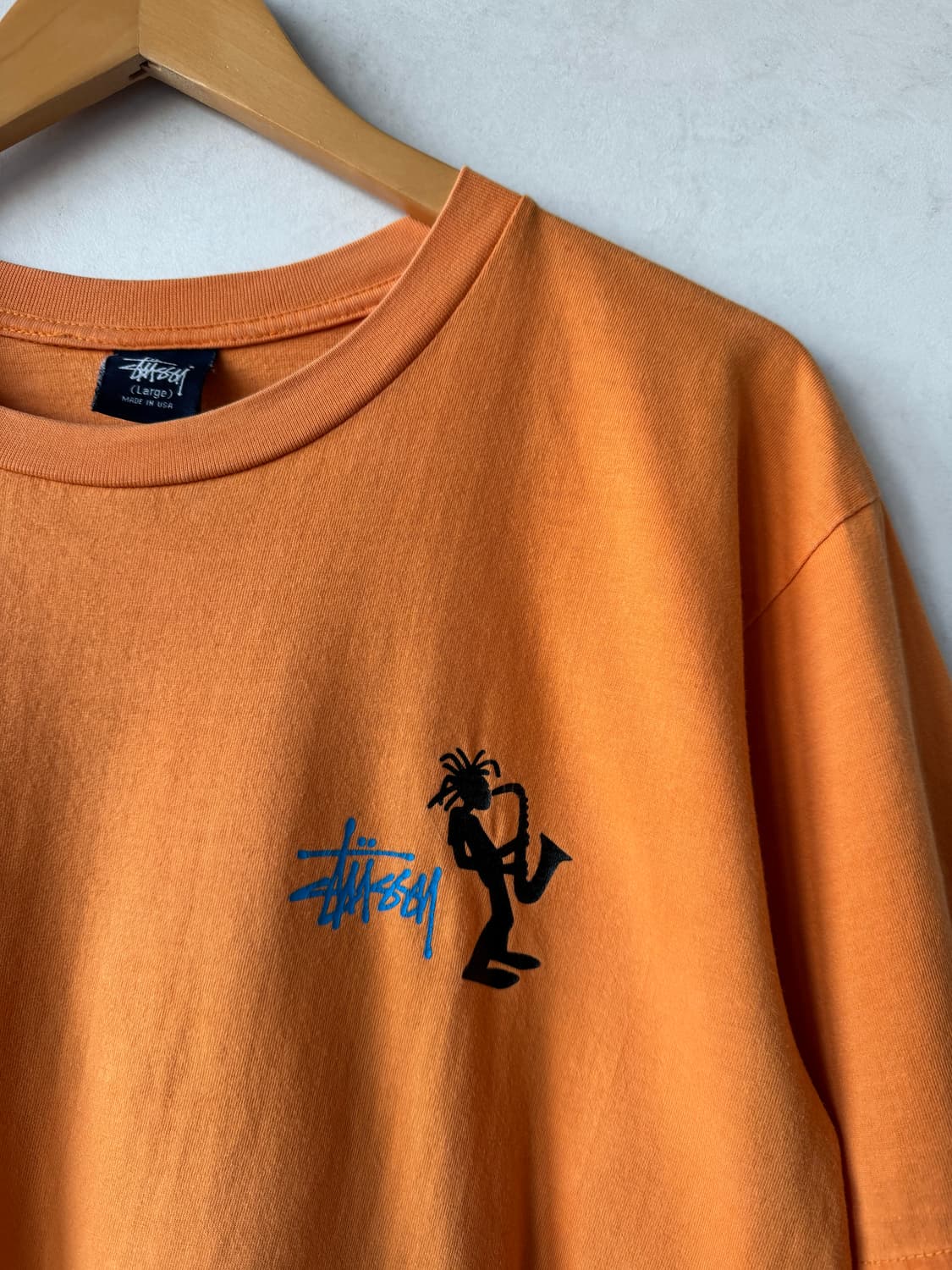 00s 스투시 Jazzman 티셔츠 상품이미지3