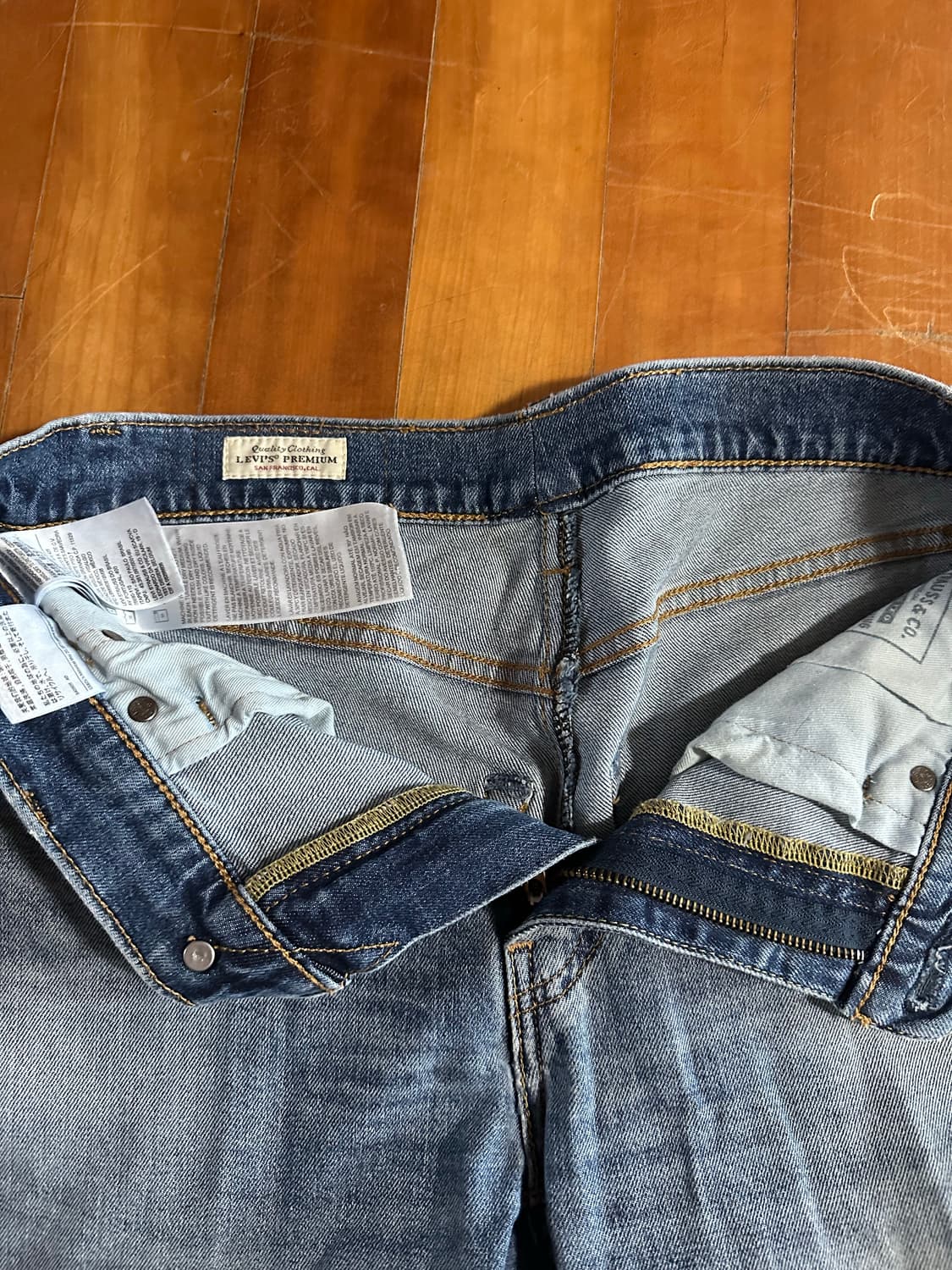 levis 리바이스 프리미엄라인 lot 502 워싱데님 31x32 상품이미지3