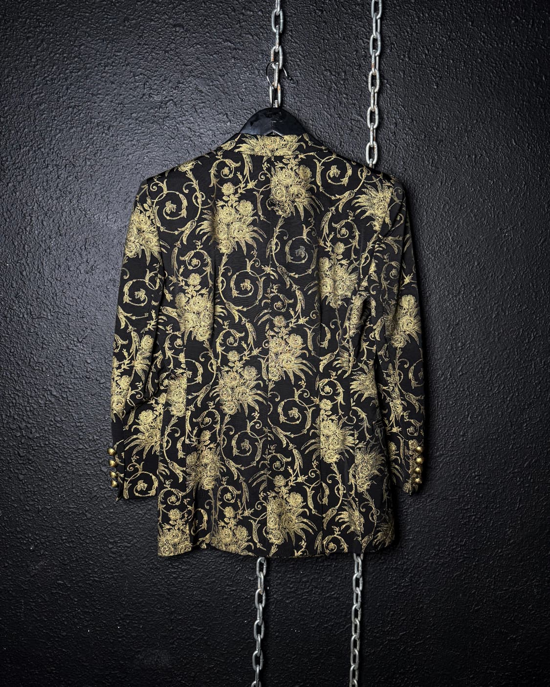 J&R – Gold Jacquard Double Breasted Jack 상품이미지9