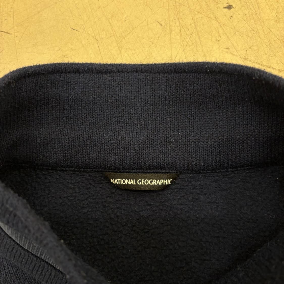 내셔널지오그래픽 네이비 풀오버 집업 상품이미지3