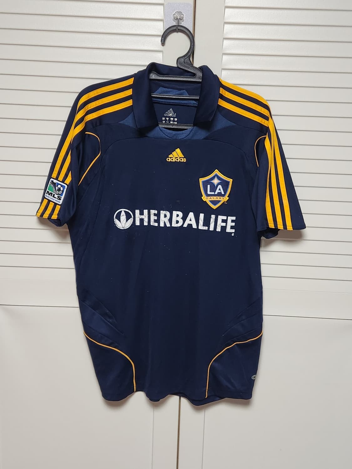 07-08 LA 갤럭시 어웨이 아디다스 유니폼 반팔 상품이미지1