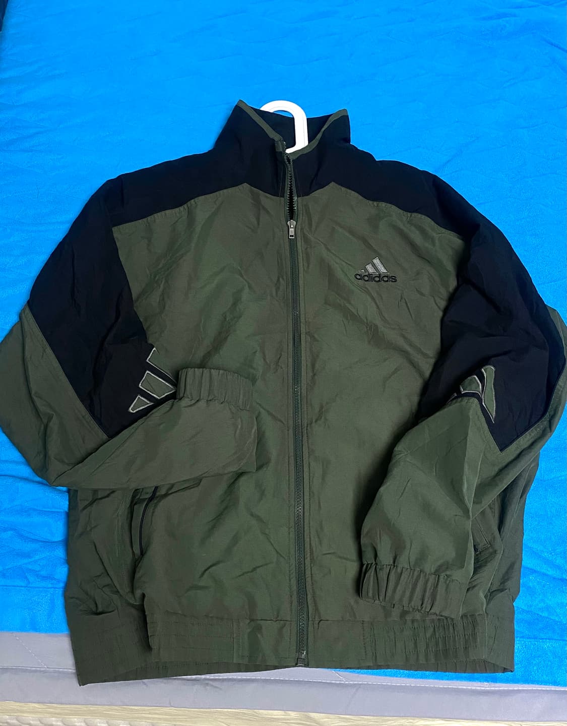 빈티지 아디다스 고어텍스 카키 바람막이 자켓  adidas 상품이미지1