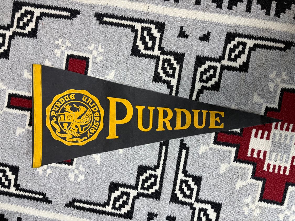 퍼듀 대학교 깃발 장식 소품 , 페넌트 상품이미지1