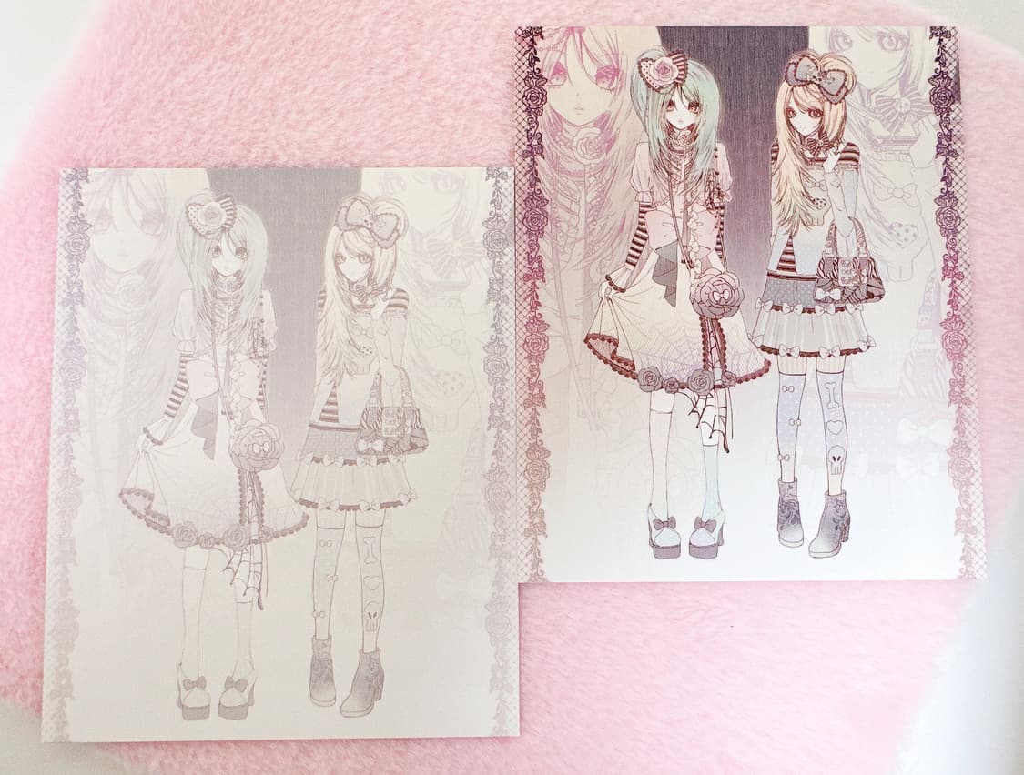 [rubyrinth] birth goth postcard 벌스 고스 엽서 상품이미지3