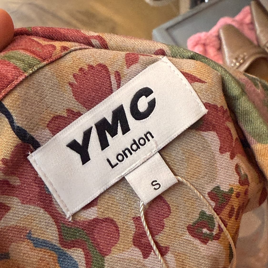 YMC 비스코스 혼방 플로럴 오픈 카라 셔츠 상품이미지4