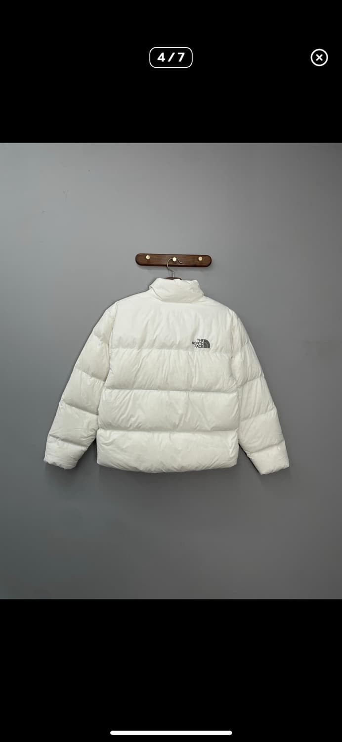 노스페이스 눕시 온 볼 아이보리 패딩 A3386 상품이미지4