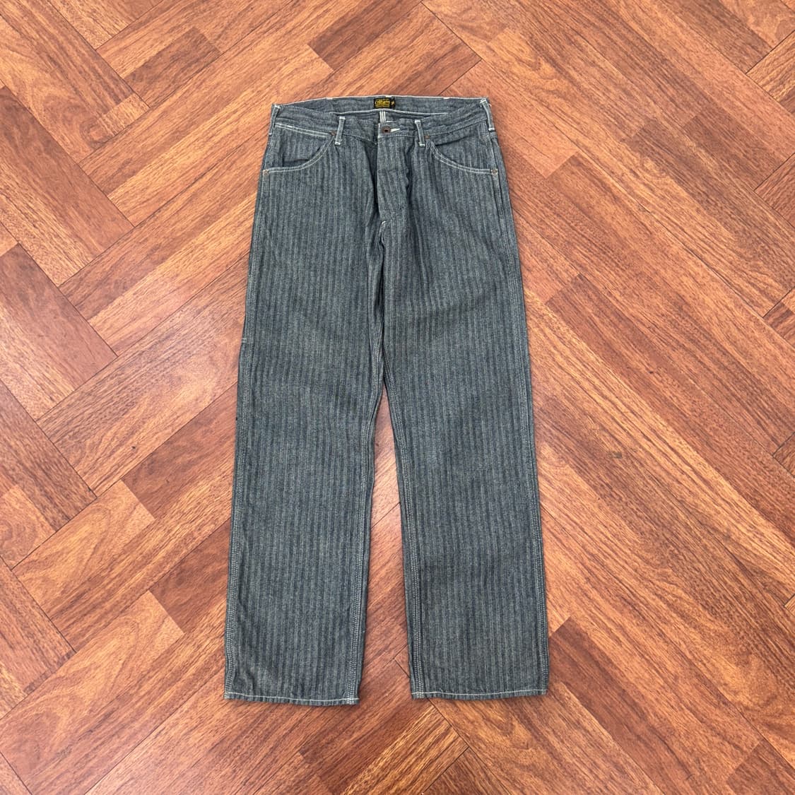 34 쿠티 프로덕션 헤링본 워크 팬츠 상품이미지2