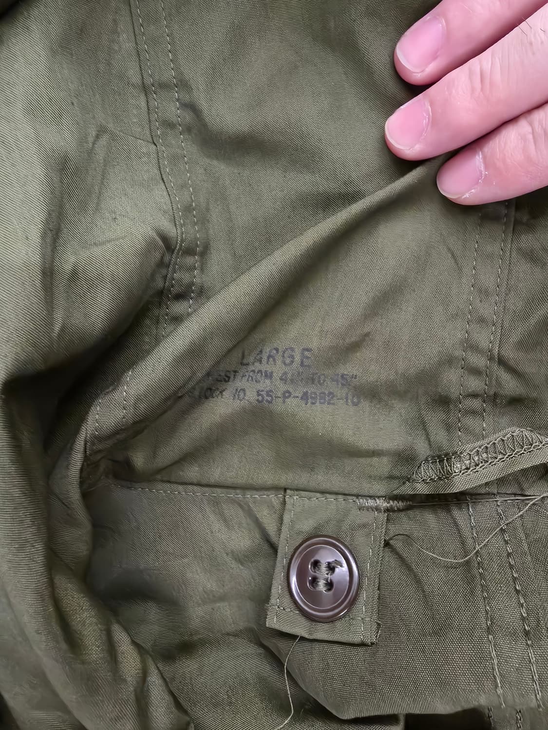 M51 피쉬테일 파카 데드스탁 L 상품이미지4