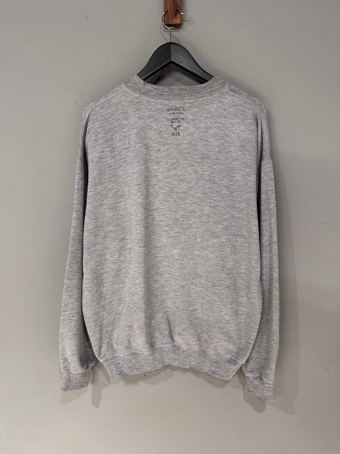 90s 아비렉스 리미티드 크루넥 스웻셔츠  상품이미지5