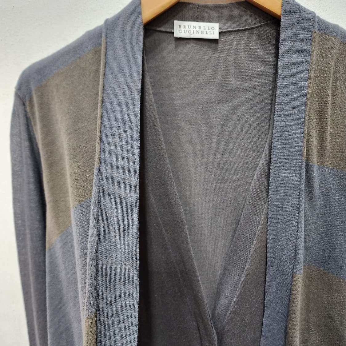브루넬로쿠치넬리 이중 코튼 가디건 M 상품이미지2