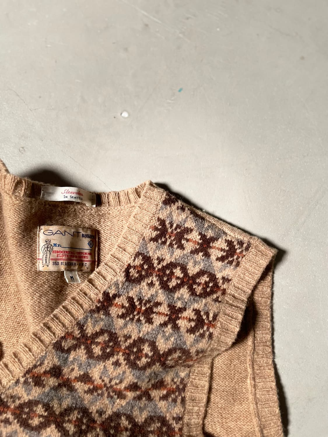 간트 Vintage Wool Knit Vest 상품이미지2