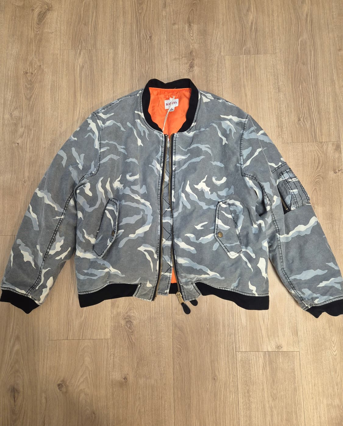 M) Kamiya x f.m.c.d 카미야 x 포스텍스가먼츠 MA-1 상품이미지1