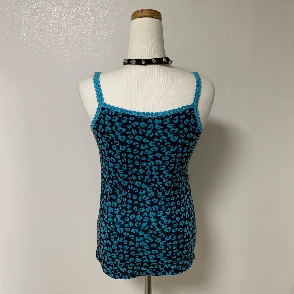 Mint Leopard Sleeveless 상품이미지3