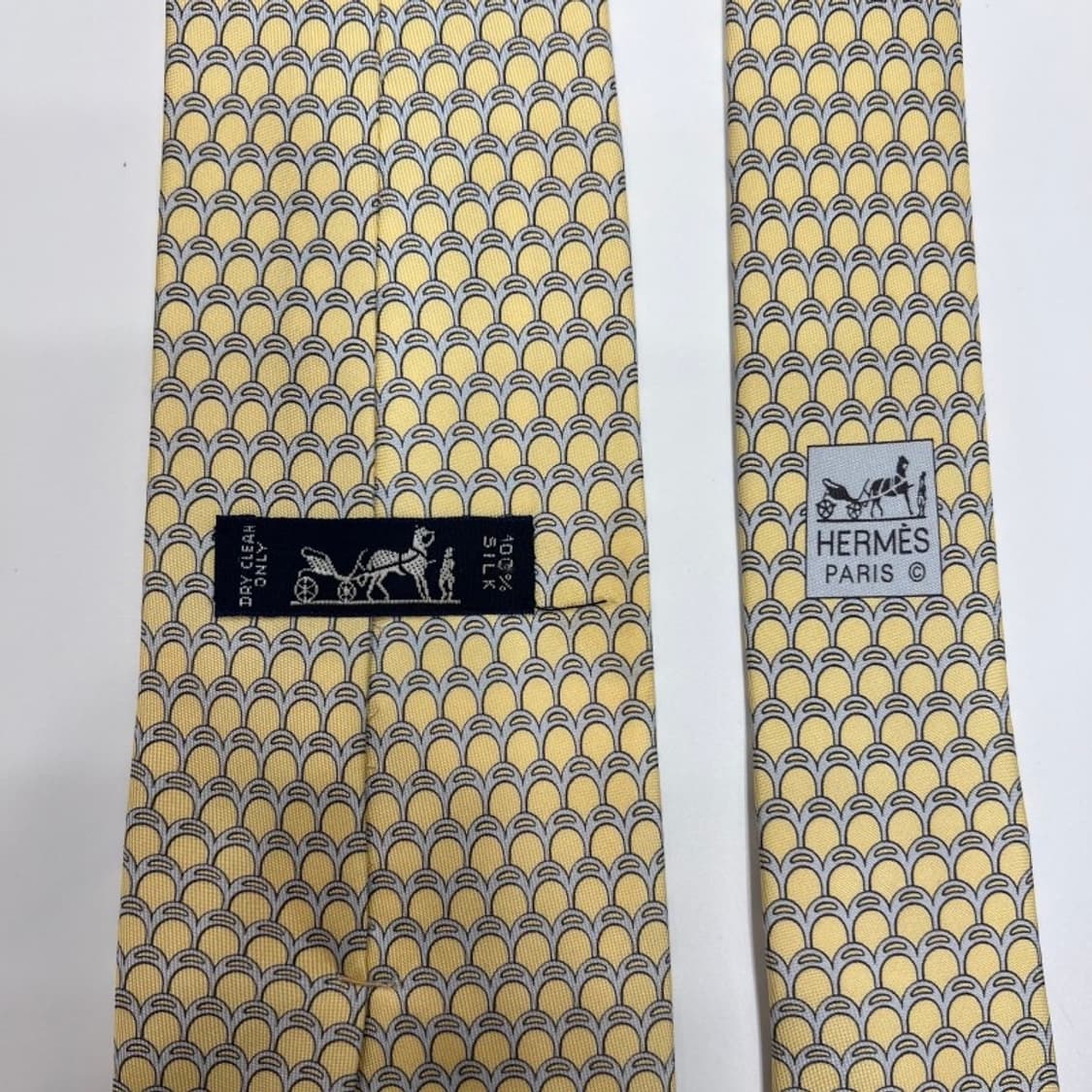 에르메스 옐로우 머리띠 상품이미지5