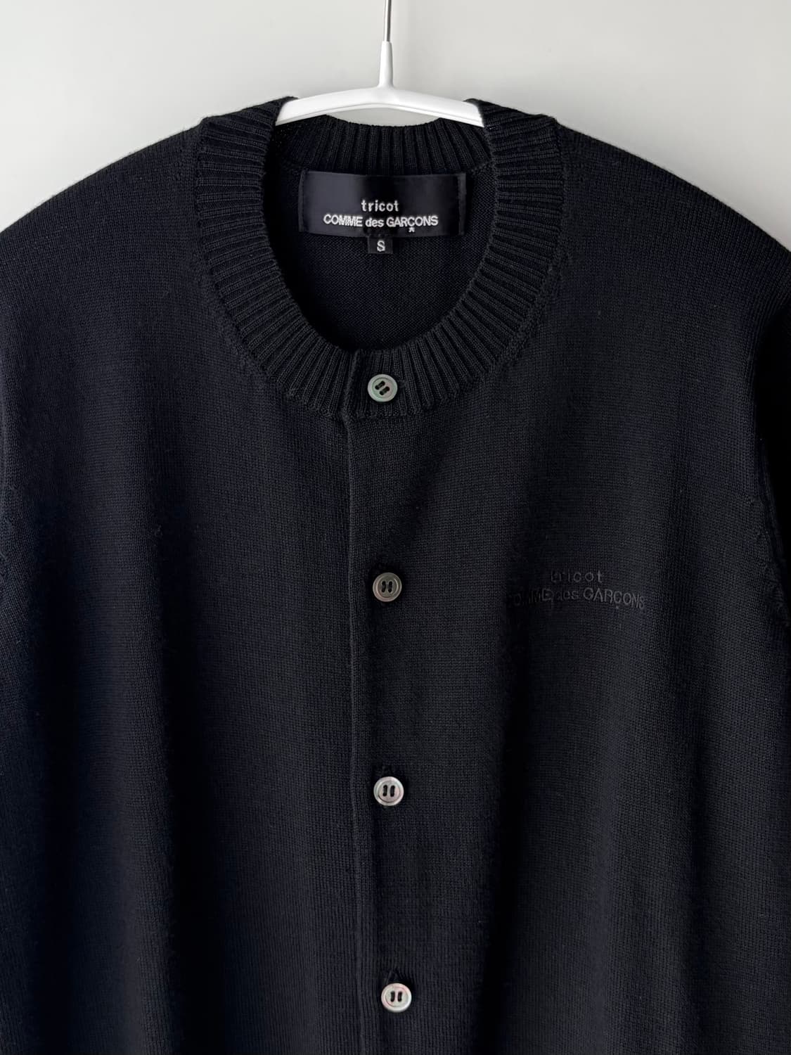 Tricot comme des garcons 울 가디건 상품이미지3