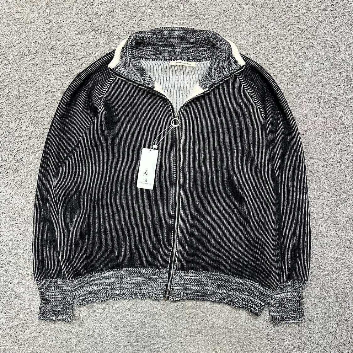 [95-100] 라퍼지스토어 니트집업(새상품) 상품이미지2