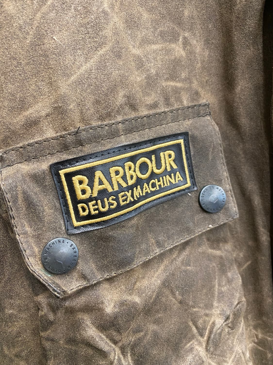 [M] Barbour x Deus 인터내셔널 왁스 자켓 상품이미지4
