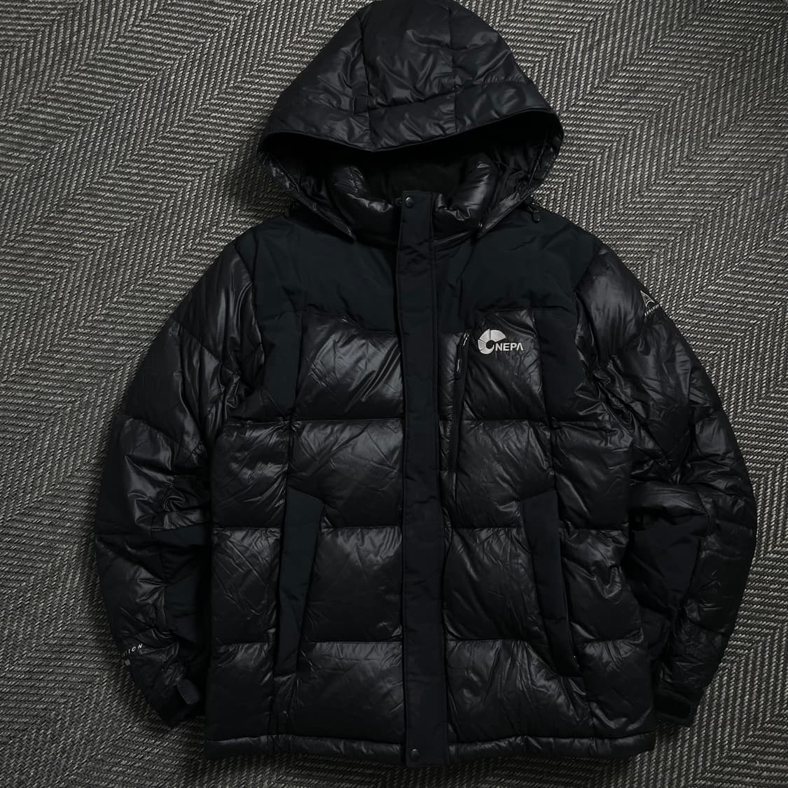 네파 구스다운 에볼루션 800 마운틴 패딩 블랙o 4533 상품이미지1