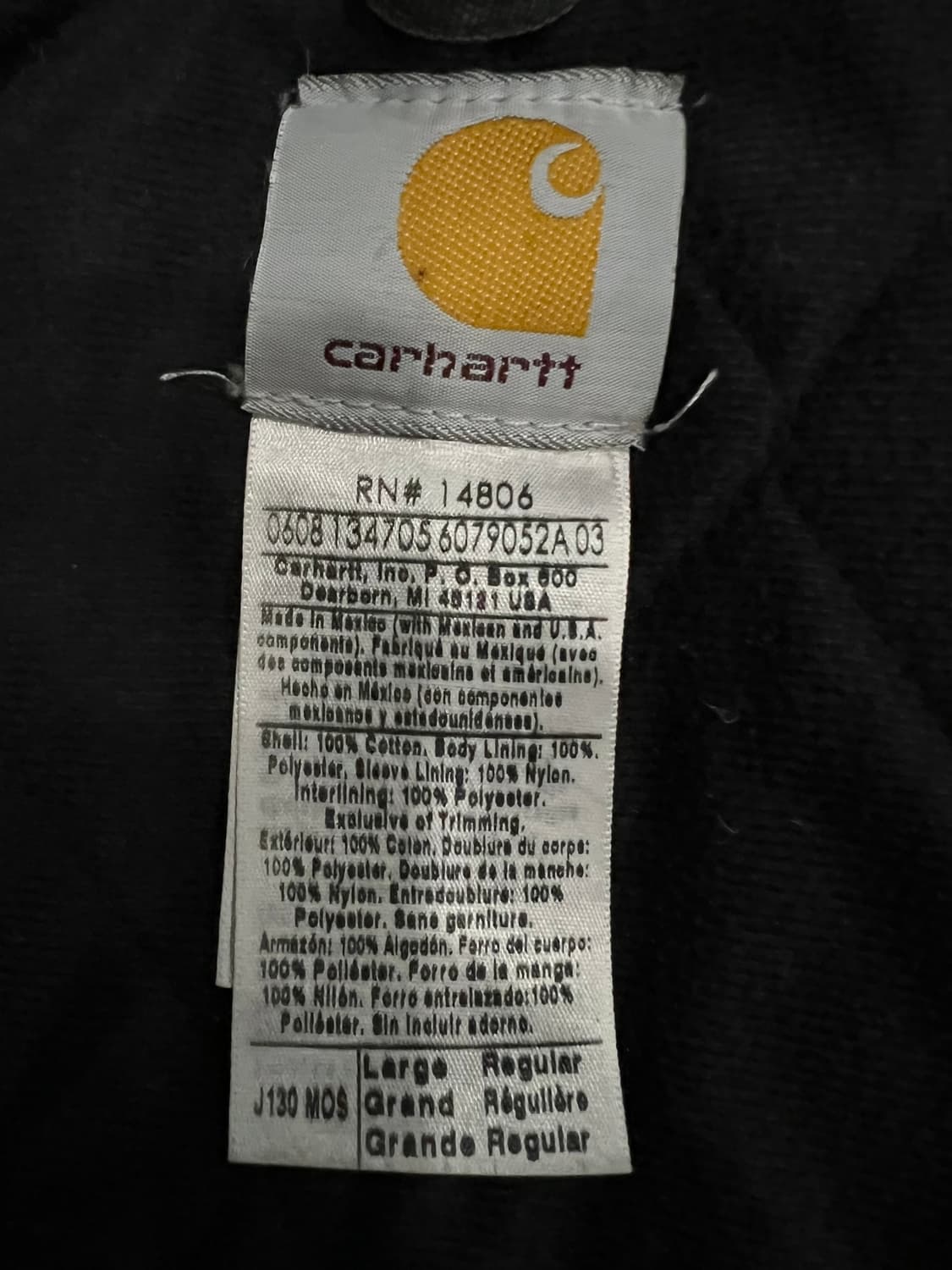 (L) 칼하트 덕 액티브 후드자켓 J130 MOS 모스그린 상품이미지4