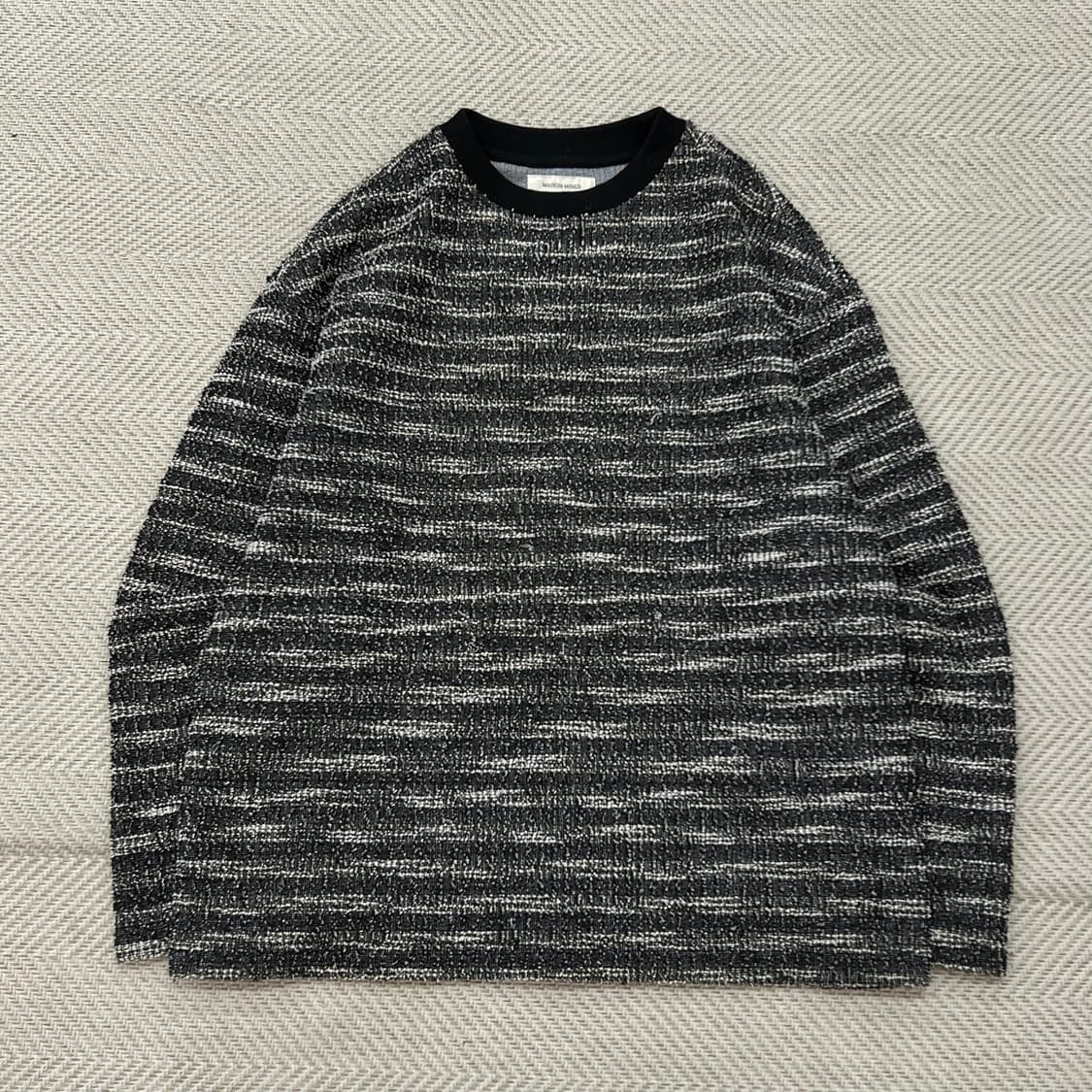 메종미네드 트위드 니트 r3024 상품이미지1