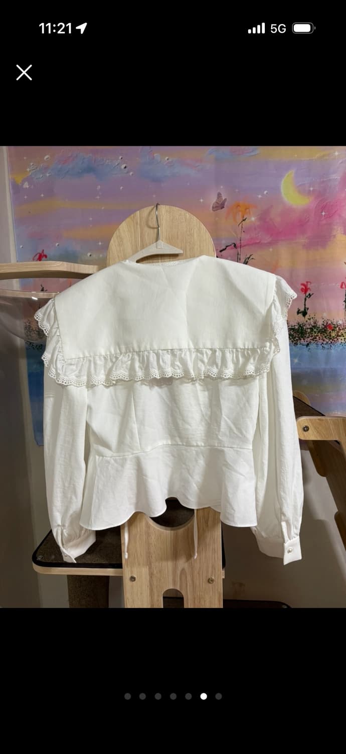 빅카라 블라우스(거의새옷) 상품이미지5
