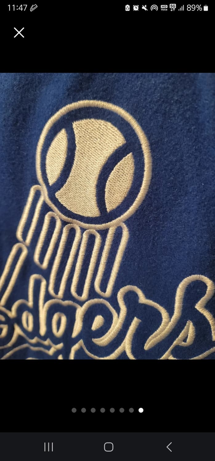 LA 다저스 블루 야구 점퍼 스타디움 마제스틱 바시티 XL 스타장 L 상품이미지8