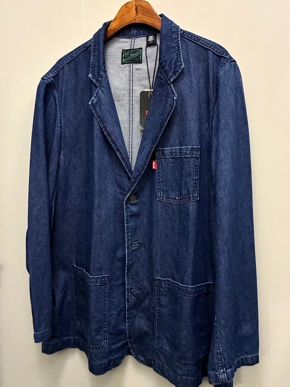 (XL)Levis 리바이스 테일러링 루즈핏 블레이저 데님자켓 상품이미지3