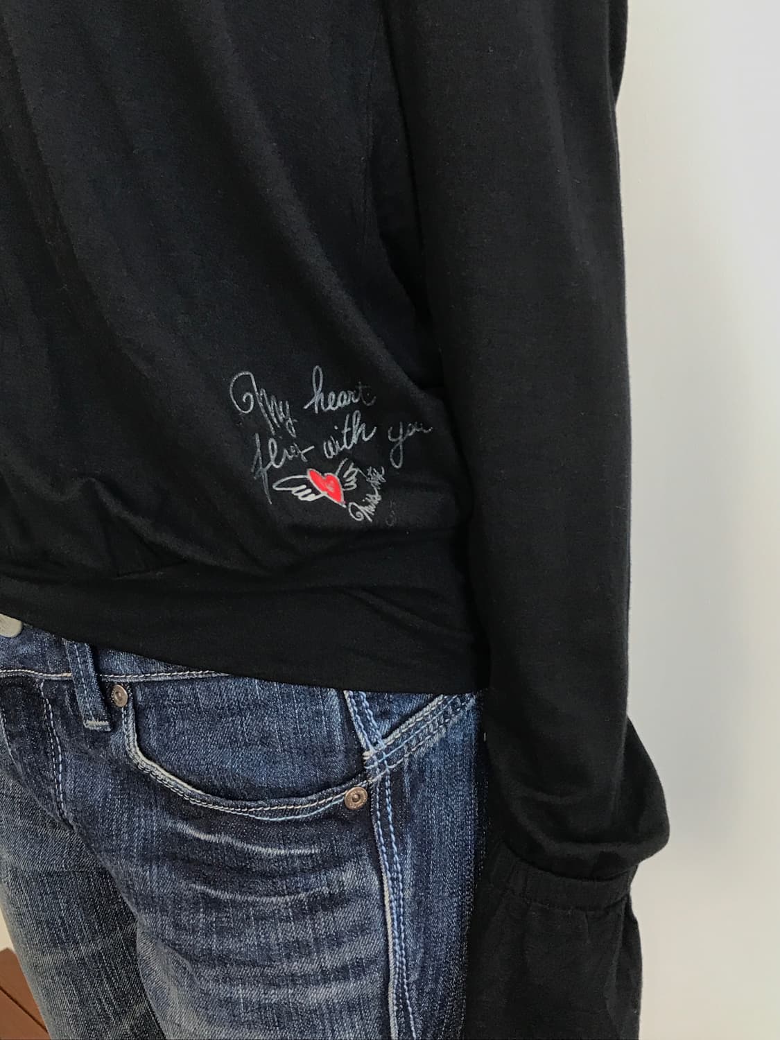 Miss Sixty Tie Neck Long Sleeve Top 상품이미지4