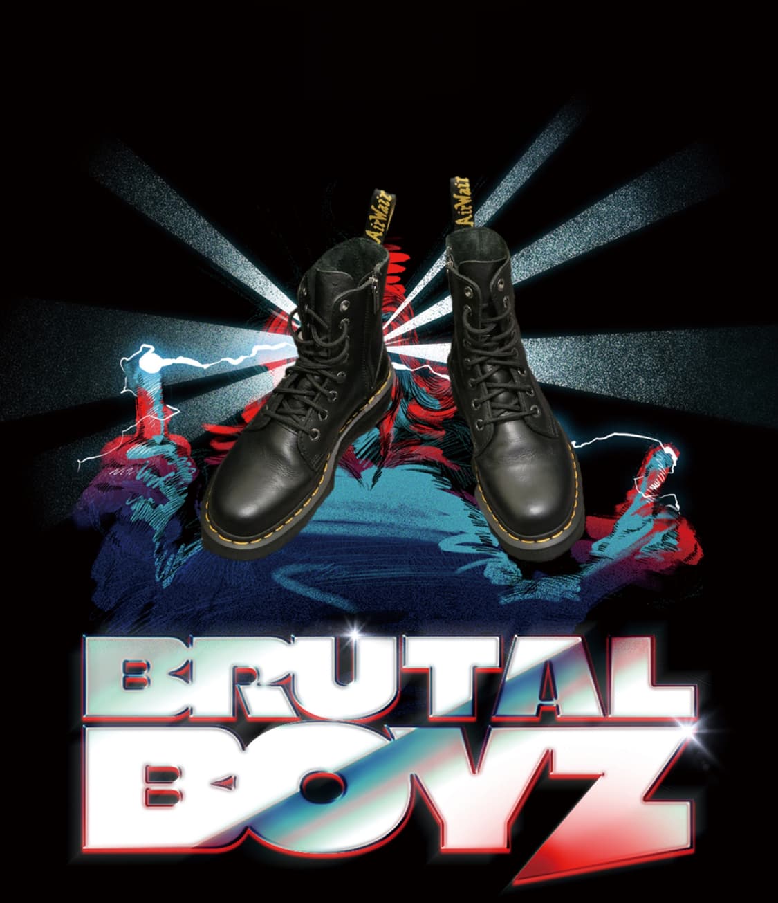 Dr. Martens 제이든lll 8홀 블랙 부츠 상품이미지1