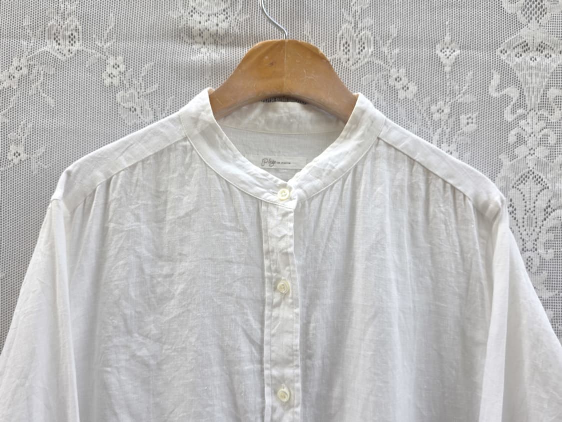 플라쥬 리넨 블라우스 (made in japan) 상품이미지2