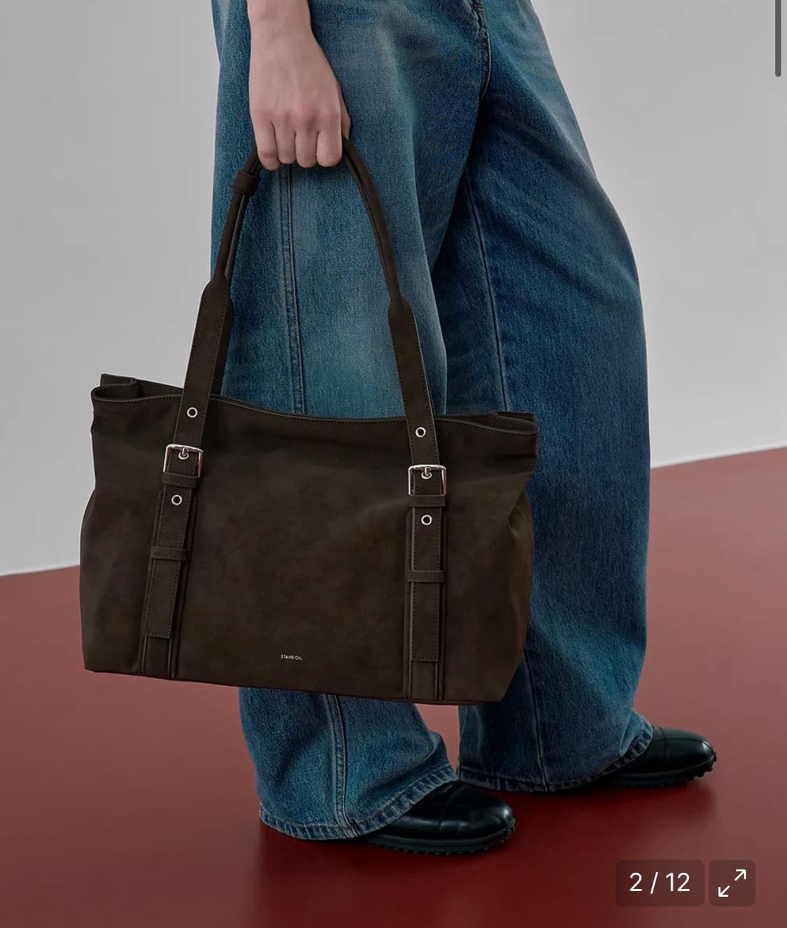 스탠드오일 Velow Bag 벨로우백 마론(브라운) 상품이미지2