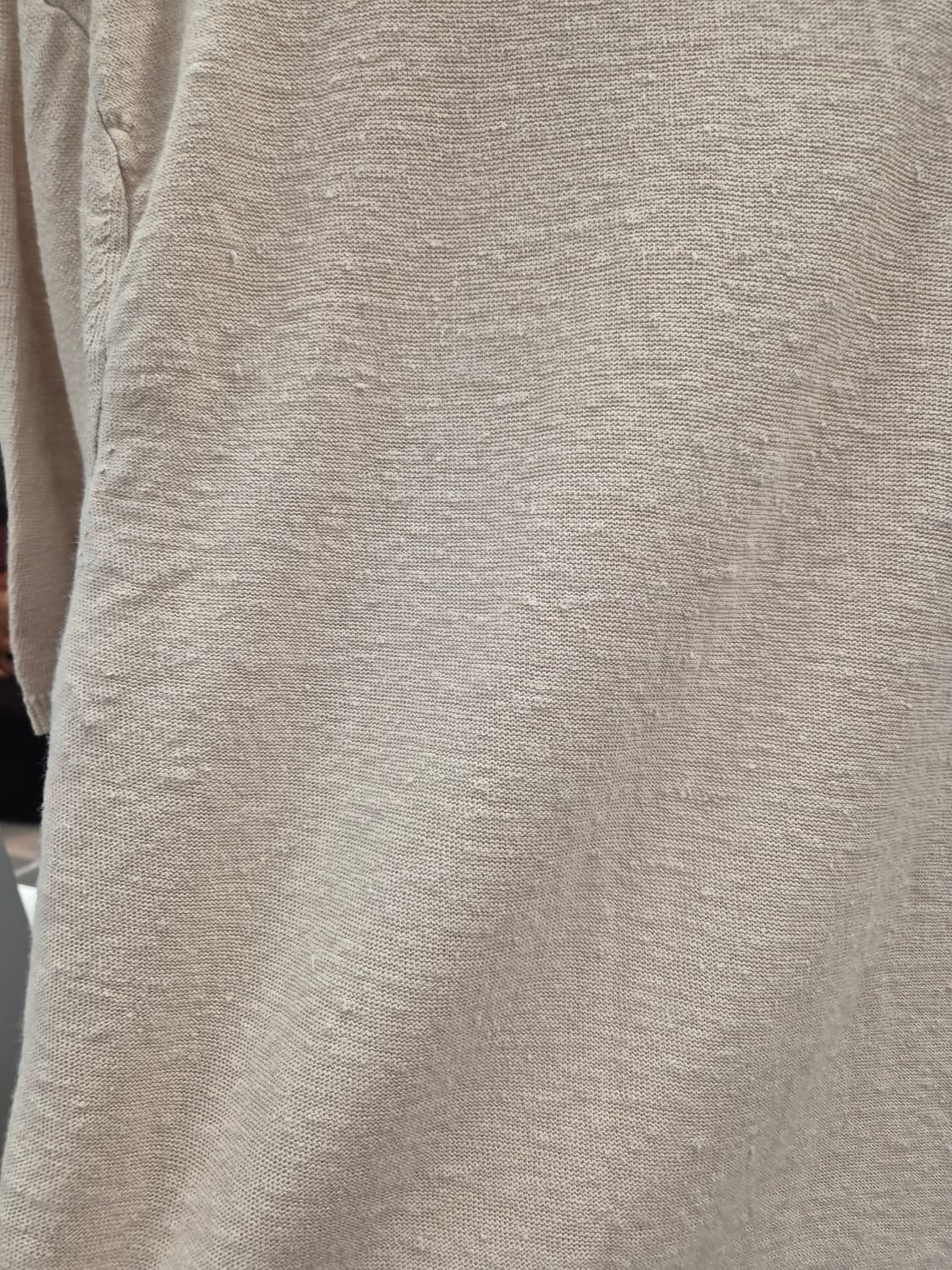 pure DKNY 베이지 니트 카라티 M 상품이미지4
