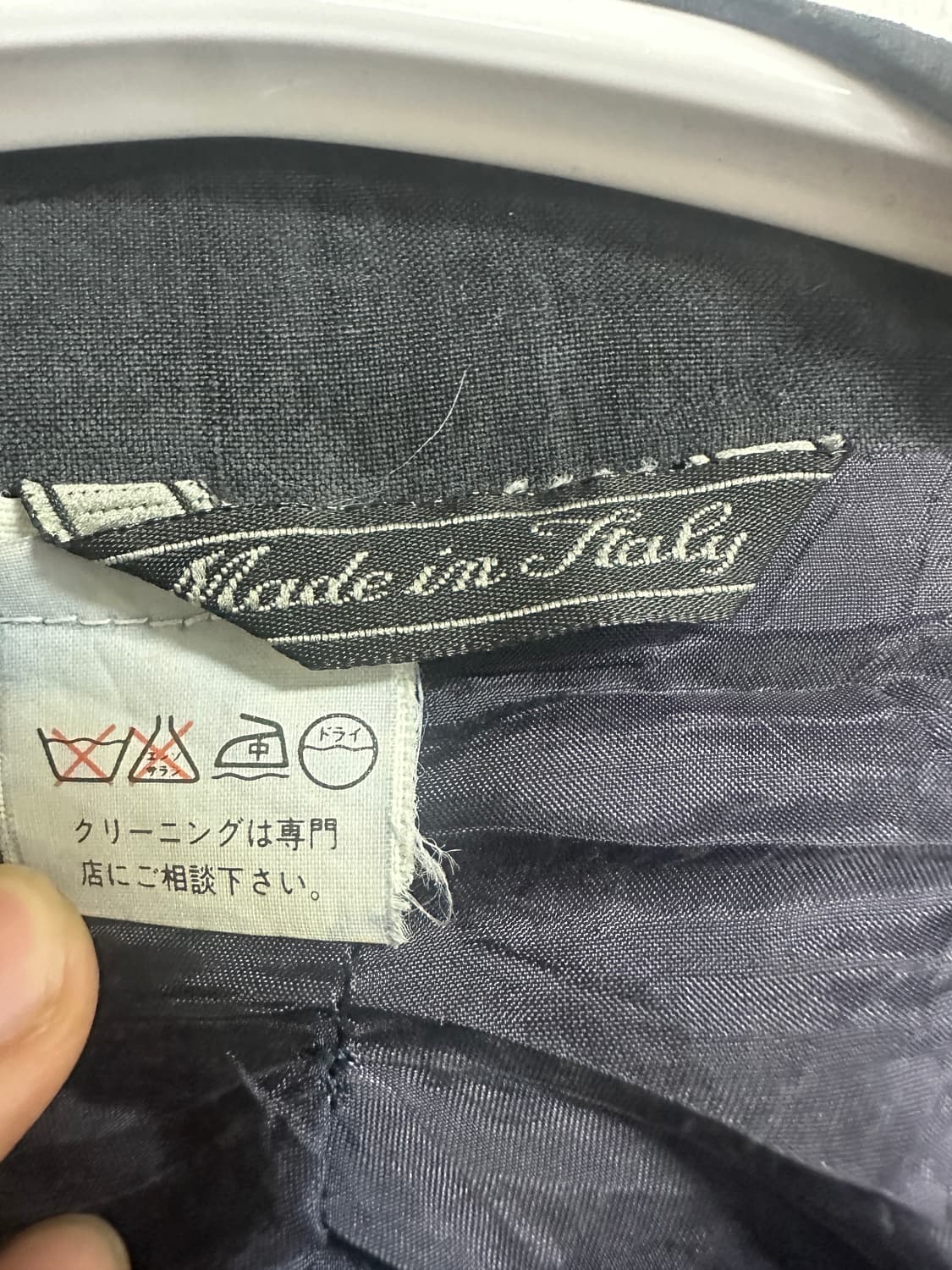 베르사체 논카라 은장 핀 블레이저 상품이미지3