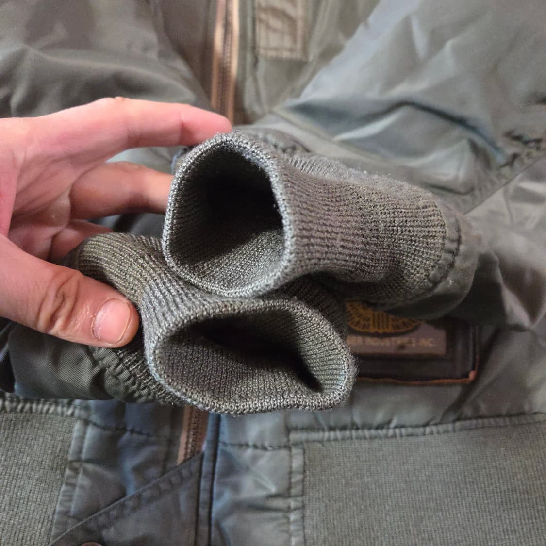 엑스톤즈 테니어 ma-1 플라이트 봄버 자켓 L 상품이미지6