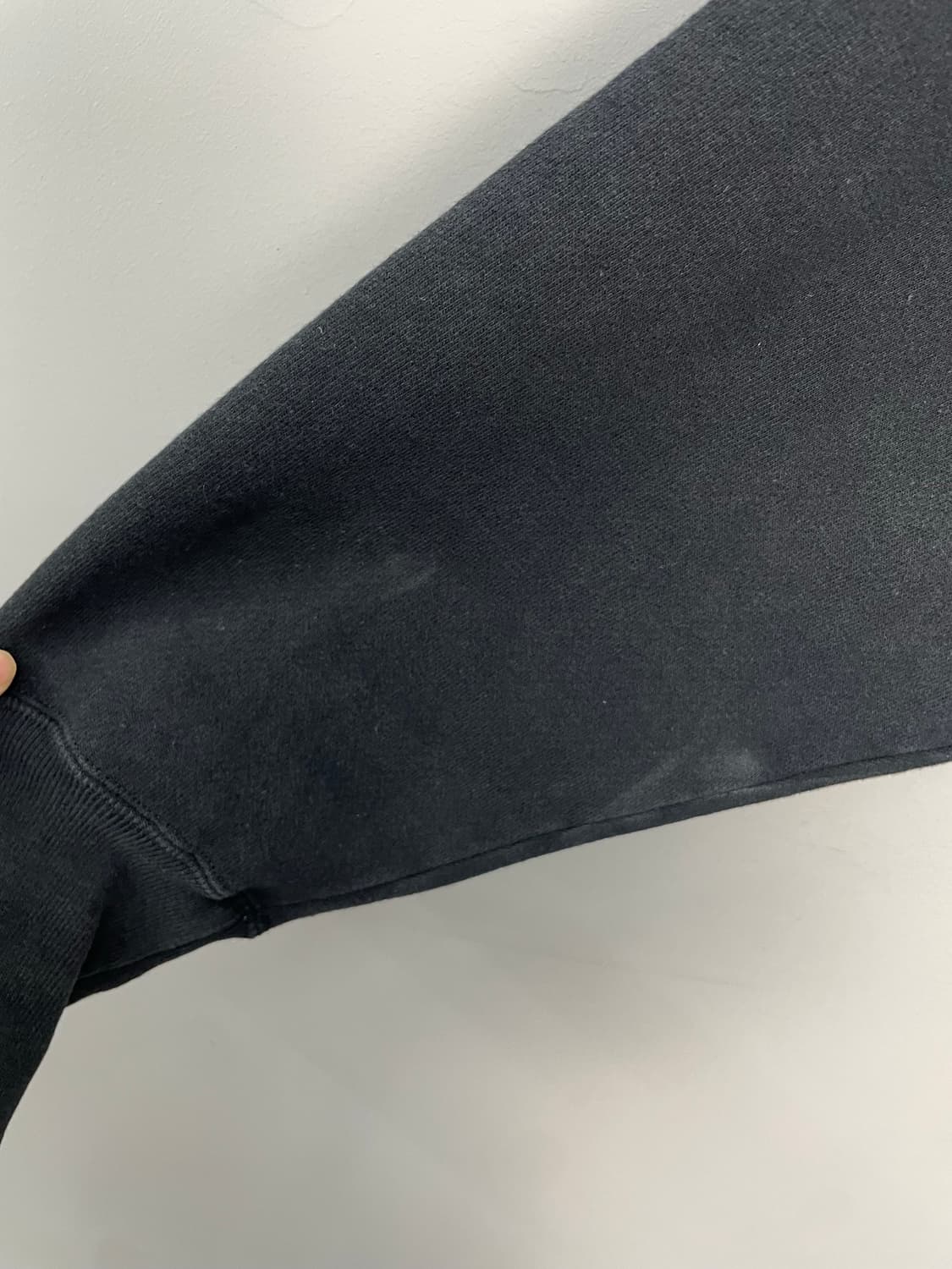 챔피온 리버스 위브 빅로고 블랙 맨투맨 H2569 상품이미지7