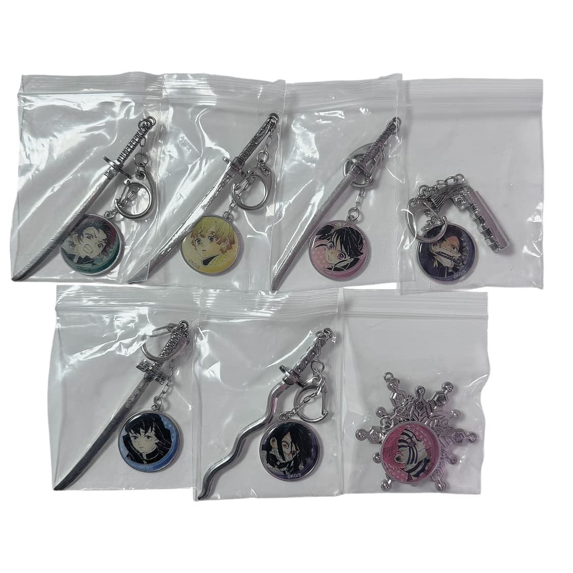 귀멸의 칼날 원화 일륜도 키링 애니 원작 일본 상품이미지1