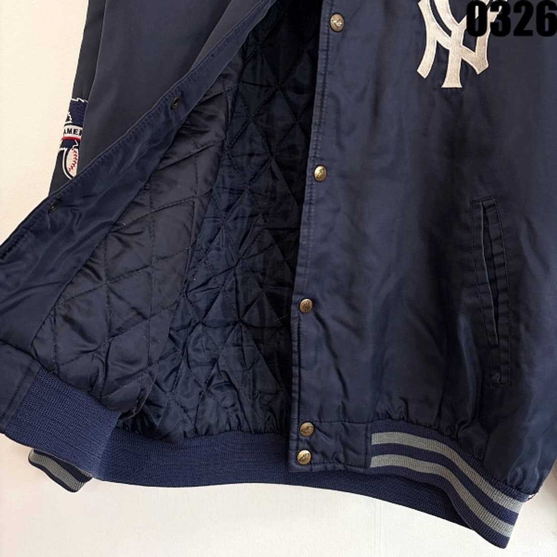 로고 애슬레틱 MLB 뉴욕 양키스 스타디움 자켓 XL 0326 상품이미지8