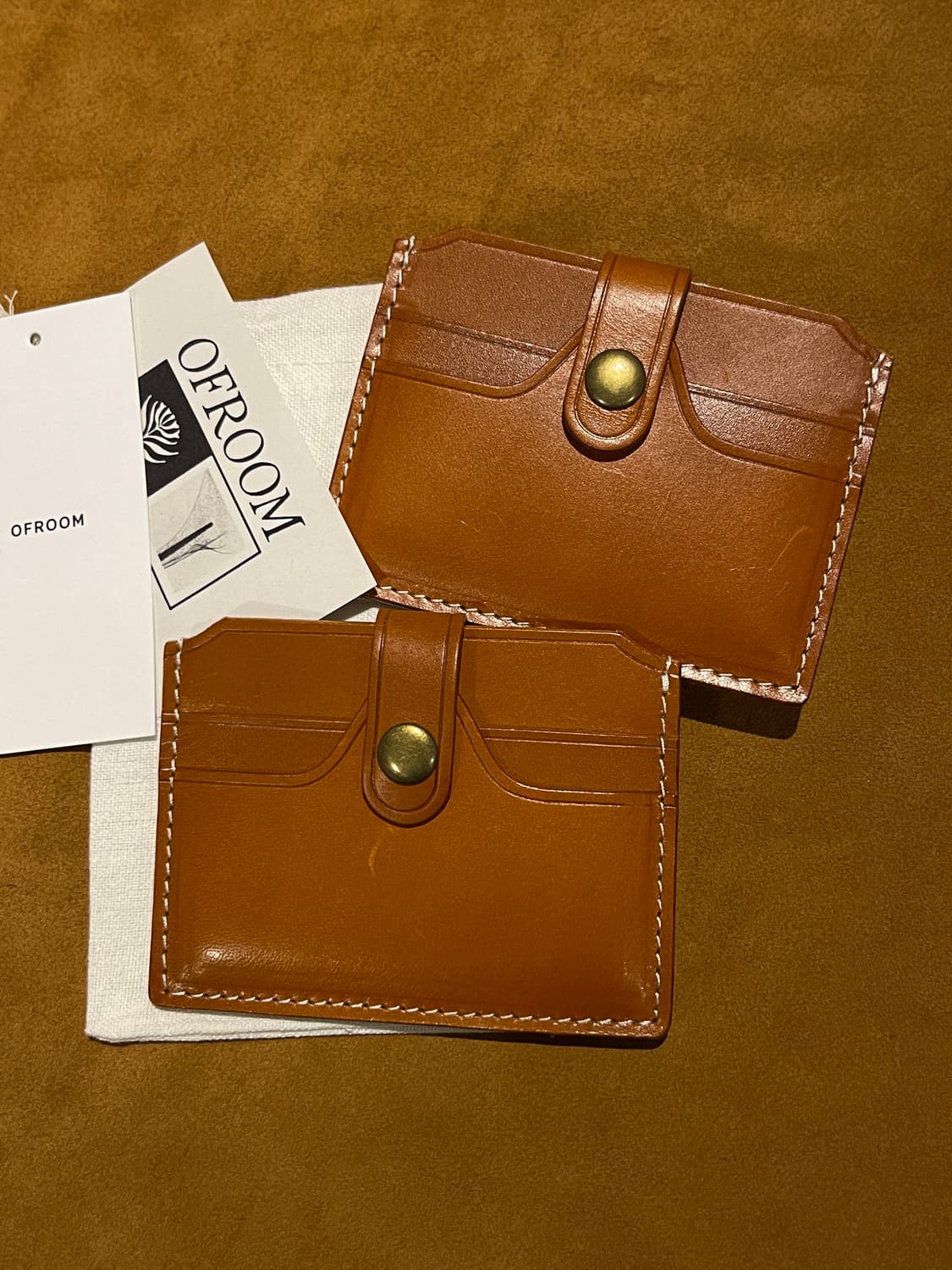 에이징 소가죽 슬림 카드지갑 상품이미지5