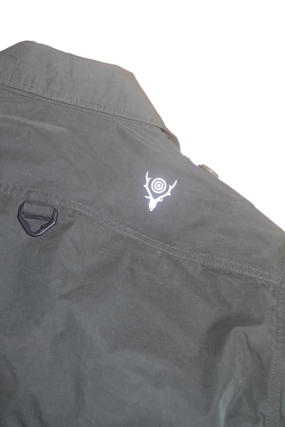 남이서팔 텐카라 왁스드 자켓 카키 L 상품이미지7