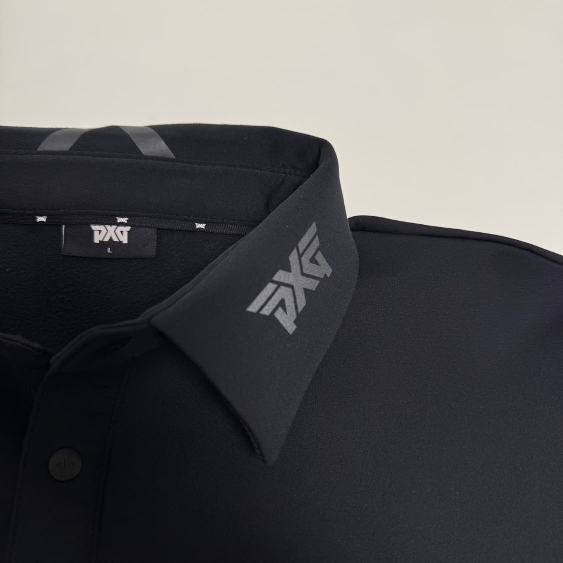 PXG 남성 7부 카라티 블랙 L 상품이미지2