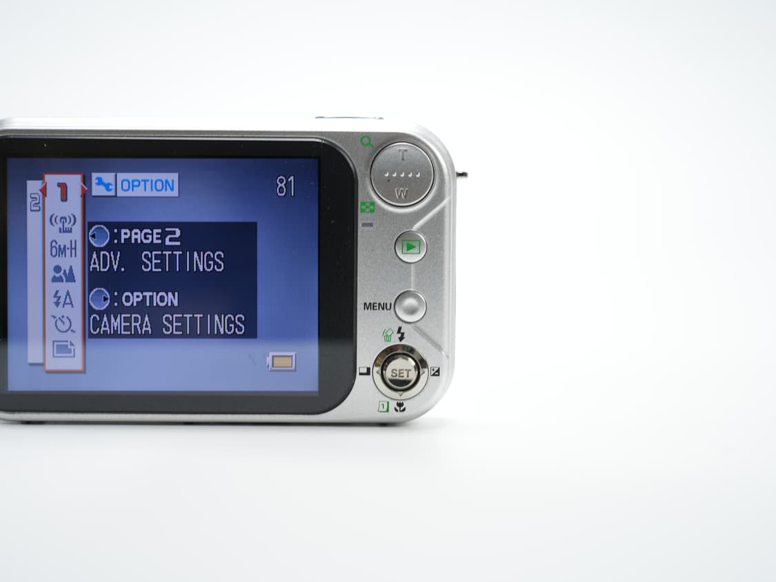 (희귀매물) 산요작티 E6 빈티지 디카 상품이미지4