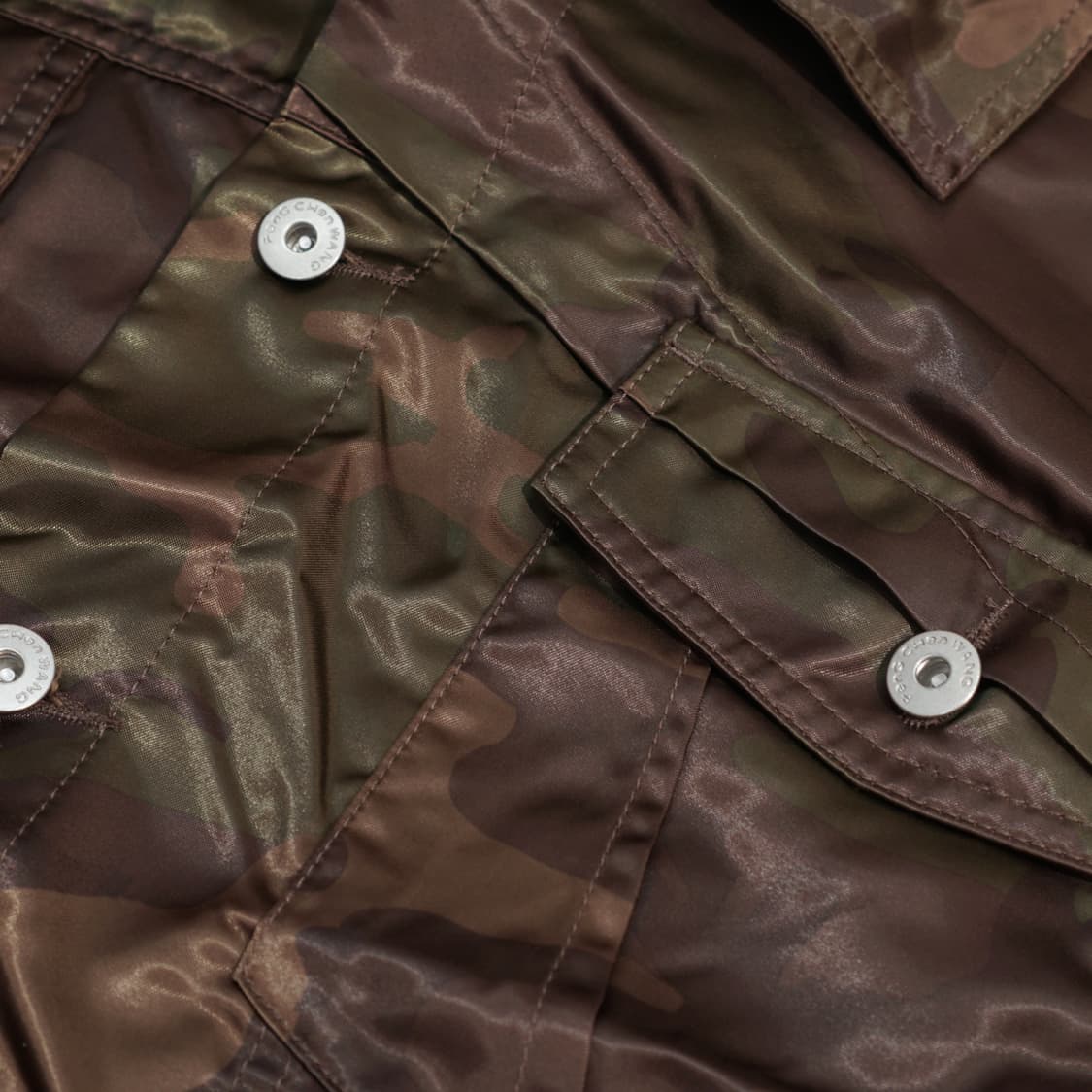 펑첸왕 카모플라쥬 플리츠 자켓 상품이미지7