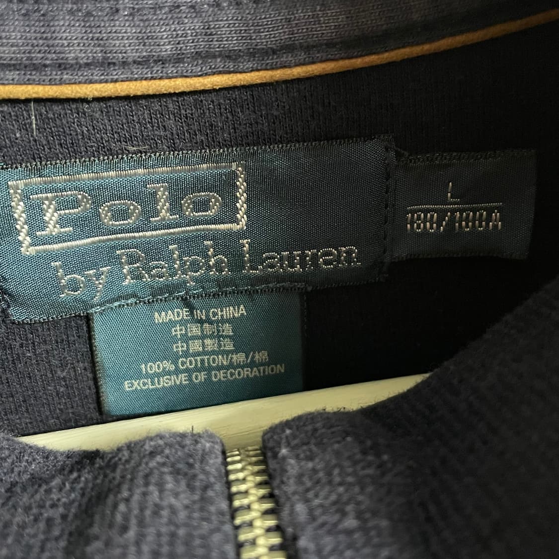 [L] 폴로 랄프로렌 빈티지 네이비 하프집업 상품이미지2