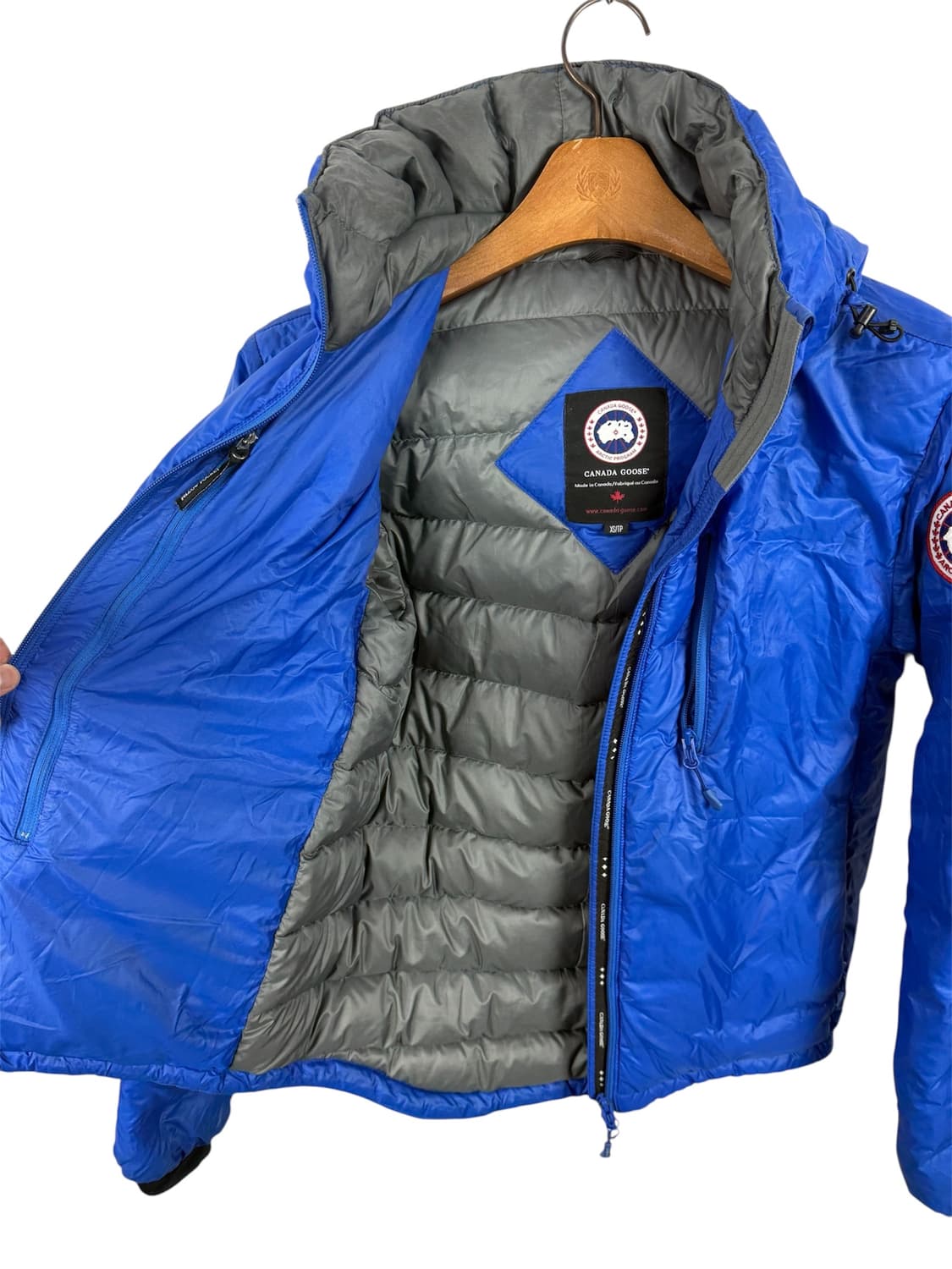 캐나다구스 PBI 롯디 후디 덕다운 패딩 XS 상품이미지4