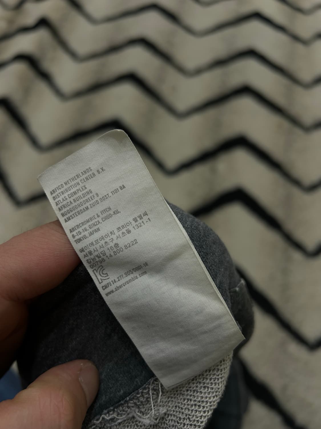 [XL]아베크롬비 트레이닝 반바지/그레이 상품이미지5