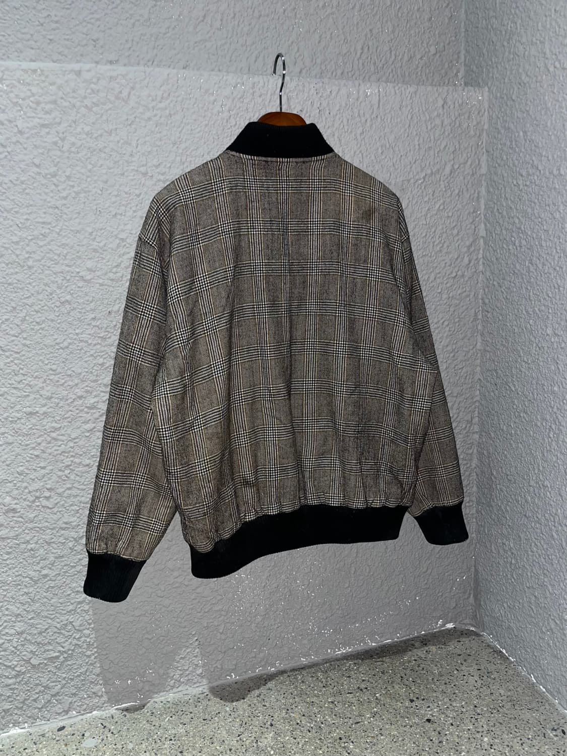 라코스테 리버시블 체크 블루종 상품이미지2