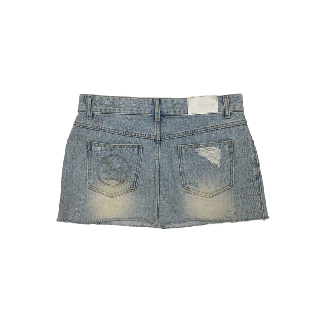 Threetimes 쓰리타임즈 데님 스커트 L 상품이미지4