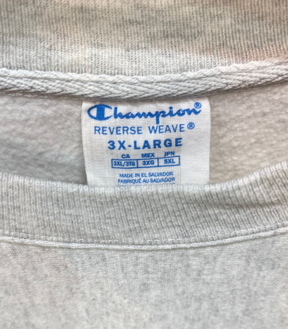챔피온 리버스위브 맨투맨 스웻 셔츠 "XXXL" (516) 상품이미지2